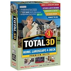 Total 3D Home, Landscape and Deck Premium Suite V11 by Individual Software Inc.
