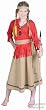 Children's Indian Girl Costume (Size:Medium 8-10)