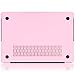 Kuzy MacBook Pro 13 inch Case 2015, A1502 MacBook Pro Case A1425 2014 2013 2012 Retina Display Plastic Hard Shell Cover, MacBook Pro 13.3 inch Case for Older Version, Baby Pink