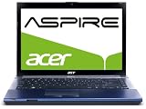 Acer Aspire TimelineX 4830TG-2414G75Mnbb 35,6 cm (14 Zoll) Notebook (Intel Core i5 2410M, 2,3GHz, 4GB RAM, 750GB HDD, NVIDIA GT 540M, DVD, Win7 HP) eisblau