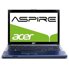 Acer Aspire TimelineX 4830TG-2414G75Mnbb 35,6 cm (14 Zoll) Notebook (Intel Core i5 2410M, 2,3GHz, 4GB RAM, 750GB HDD, NVIDIA GT 540M, DVD, Win7 HP) eisblau