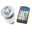 Energy Saving 5W 16 color LED Light Bulb E27 with Remote Control Energy Saving 5W 16 color LED Light Bulb E27 with Remote Control