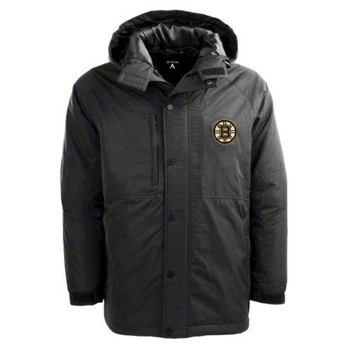 Boston Bruins Black Trek Full-Zip Hooded Jacket