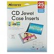 Memorex  3202-0710 CD/DVD Jewel Case Inserts (MEMOREX 32020710)