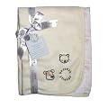 Baby Reversible Friends Fleece Blanket Bedding, Babies Crib Blanket Ideal Gift