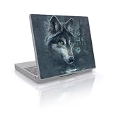 Wolf Reflection Design Skin Decal Sticker Cover for Laptop Notebook Computer - 16