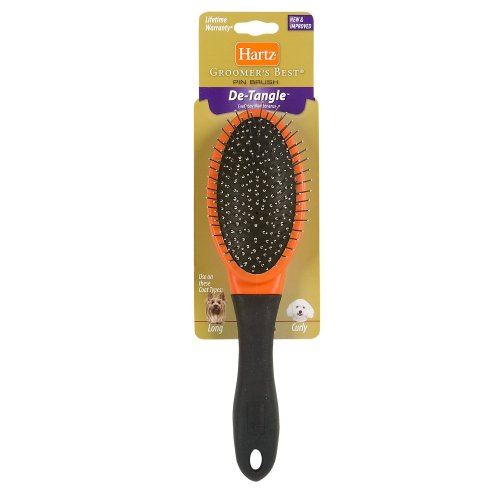 Dog Grooming Brushes:Hartz Groomer's Best Dog Pin Brush