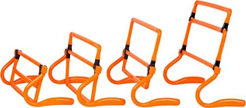 Trademark Innovations Set of 5 Adjustable Speed Training Hurdles