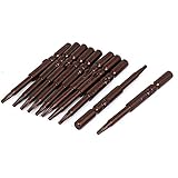 uxcell トルクスドライバービット S2スチール トルクスドライバービット2mm 10個入り