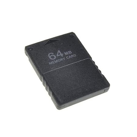 BestDealUSA New Black 64MB Memory Card Save Game Data Stick Module for PS2 Playstation 2