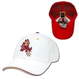 Arizona State Sun Devils NCAA Dobby Flex Baseball Cap (White)