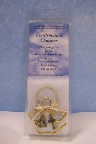 Confirmation Stained Glass Angel Sun Catcher