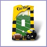 University of Michigan Wolverines Light Switch Cover Plate