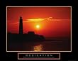 Dedication - Lighthouse, Motivational Poster