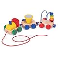 Pintoy Wooden Pull Along Activity Train