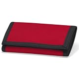 Bagbase Tri-Fold Sports Wallet Red