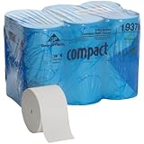 Georgia-Pacific Compact 19378 Coreless High Capacity 2-Ply Bathroom Tissue (Case of 18 Rolls 1500 Sheets Per Roll)