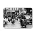 Mods in Hastings on vespa and Lamboretta.. - Mouse Mat Art247 Highest Quality Natural Rubber Mouse M