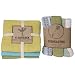 Kitchen & Housewares : Now Designs Floursack Towel and Dishcloth Set of 6, Leaf