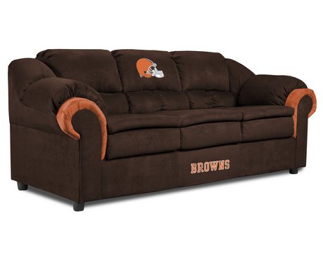 Imperial Cleveland Browns Pub Sofa