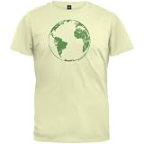 Planet Earth Distressed Organic T-Shirt