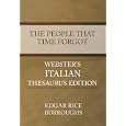 The People that Time Forgot - Webster's Italian Thesaurus Edition