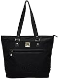 Kenneth Cole Reaction "The Copy That" Women's Business Top Zipper Padded Computer Tote for Computer Up To 16" -Black