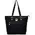 Kenneth Cole Reaction "The Copy That" Women's Business Top Zipper Padded Computer Tote for Computer Up To 16" -Black