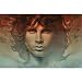 (24x36) Jim Morrison (Face, Color Background w Detail) Music Poster Print