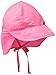 i play. Baby Flap Sun Protection Swim Hat, Pink, 0-6 Months