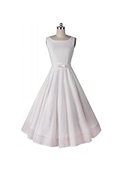 Sexy Full-Skirt Cocktail Cotton/Elastane Vintage Evening Dress/Prom Dress/Wedding Party Dress 