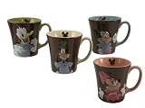 Disney Mickey & Friends 4 pc Cone Mugs Coffee Mugs 16oz