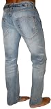 41azhFh4hTL. SL160  CHRISTIAN AUDIGIER Ed Hardy Back Buckle Mens Denim Straight Leg Jeans 32 Inseam