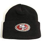 San Francisco 49ers Classic Cuffed Knit Hat in Black