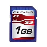 Silicon Power 1GB 45x Speed SD Card