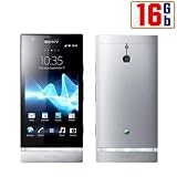 Sony Xperia P LT22i-SL Unlocked Phone with 8 MP Camera, Android 2.3 OS, Dual-Core Processor, and 4-Inch Touchscreen--U.S.Warranty (Silver)