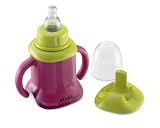 Beaba 3-Stage Baby Bottle Training Sippy Cup - Pink
