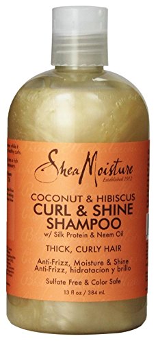 Shea Moisture Coconut Hibiscus Curling Shampoo-13 oz