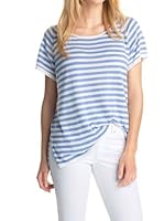 Esprit Camiseta Manga Corta (Azul / Blanco)