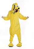 Animal Yellow Pluto Dog Pajamas Sleepsuit Cosplay Pyjamas Unisex (Size M)