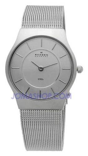 Skagen Women's 233SSS Silver Tone Mesh Watch