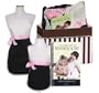 Mommy and Me Matching Boutique Cooking Apron and Cookbook Gift Set