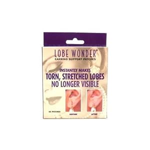 Lobe Wonder Ear Lobe Support Patches -- 60 ct.