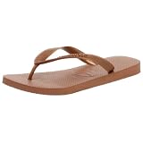  : Havaianas Women's Metallic Flip Flop,Bronze,41/42 BR