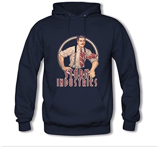 Yulooo Fashion Printing Customized Stark Industries Men's Classic Hoodie Sweatshirt