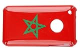 Coque Arrière de Protection Drapeau Maroc pour Apple iPhone 3G