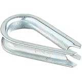 Stanley National Hardware 3232BC 1/4" Zinc Plated Rope Thimble
