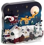 Starry Night of Christmas Fibre Optic Decoration