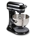 KitchenAid KV25GOXOB Professional 5 Plus 5-Quart Stand Mixer, Onyx Black