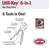Swiss Tech UKCSB Ulti Key 6 in 1 Keyring Tool
